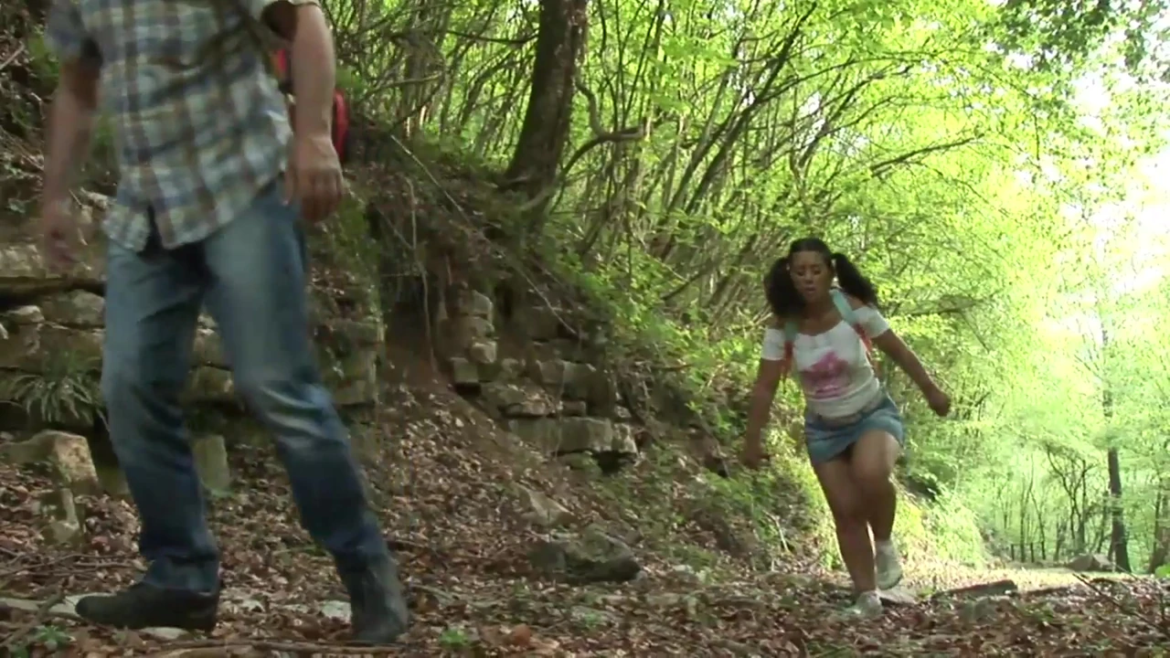 Walk in the mountains with the stepfather!