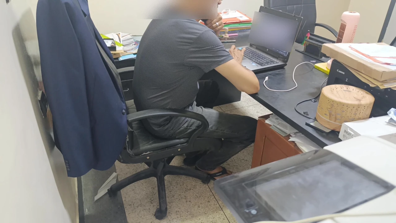 My boss punished me and broke my ass with his monster black cock