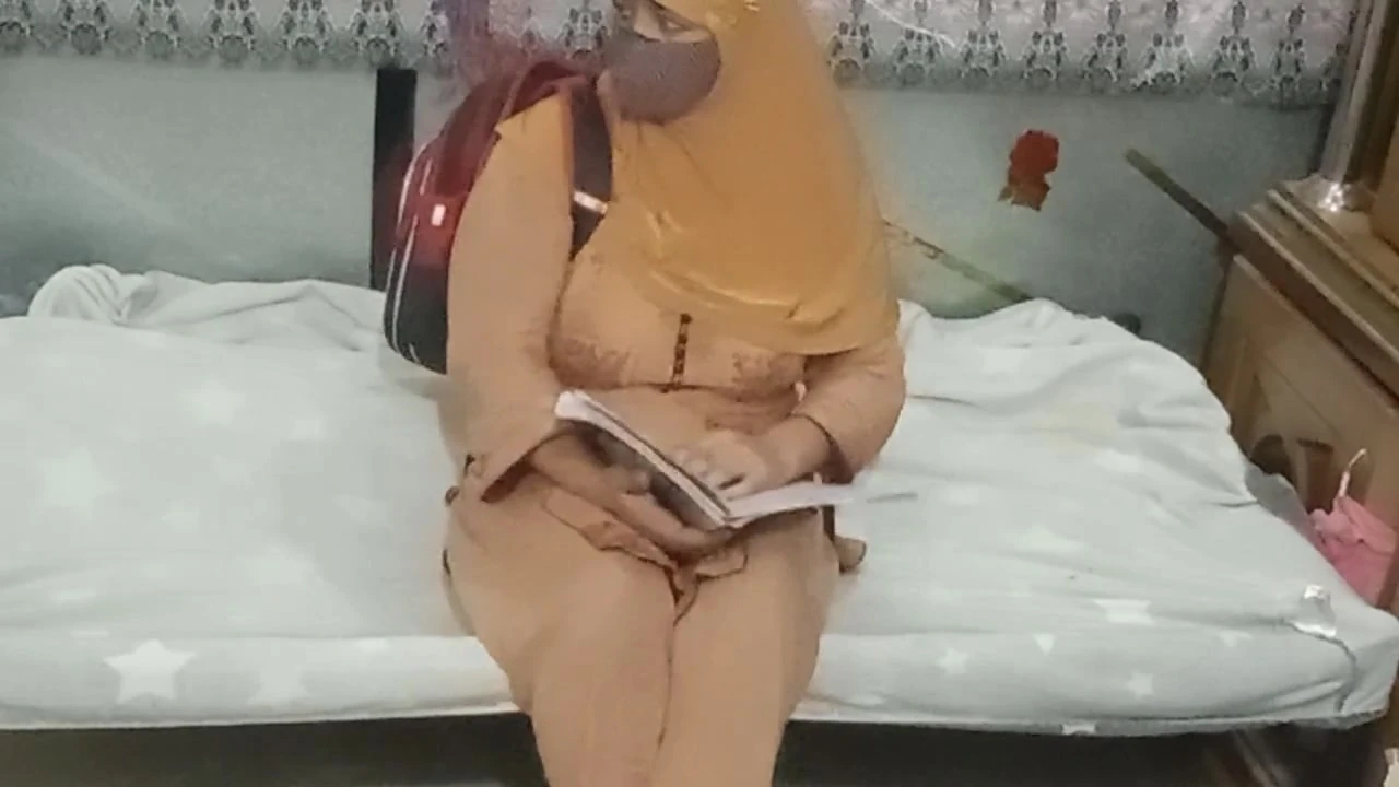 Hijabi girl goes to tutoring and FUK tutor