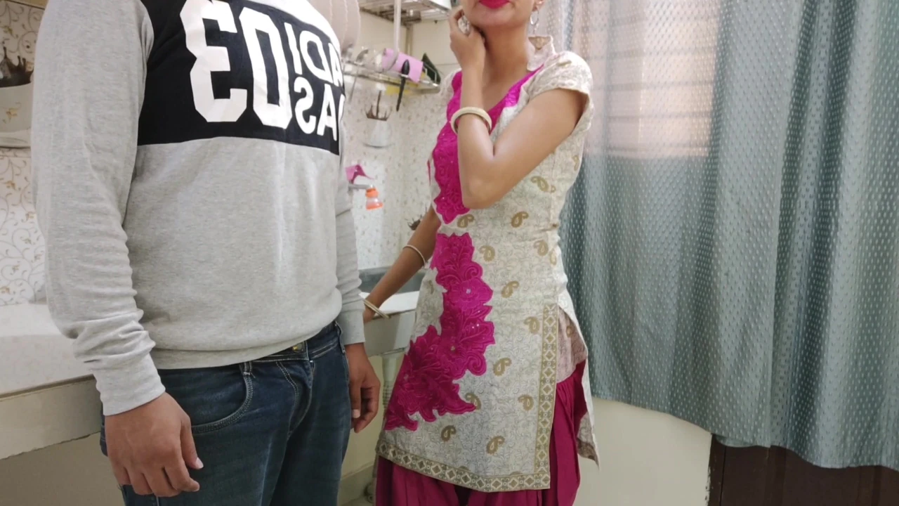 Part 2  Indian sexy Stepmom fucked by stepson in Kitchen While she’s Going in kitty Party In Hindi Audio Hornycouple149