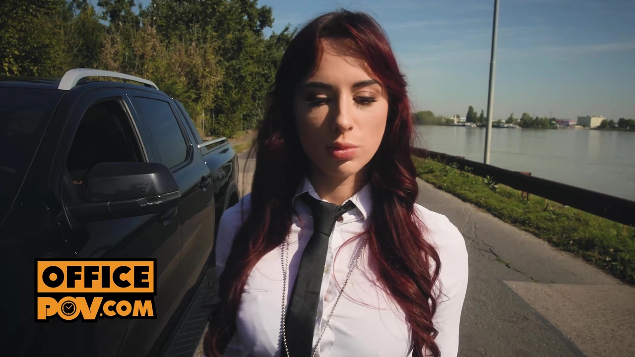 Dirty cop Audrey Reid blows and fucks you in the station