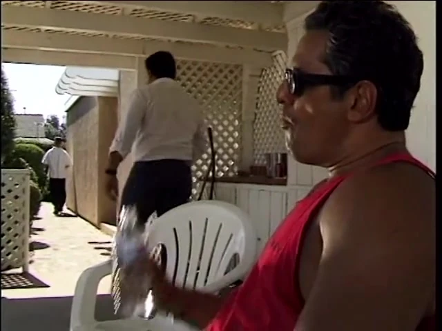 Creepy uncle made his nephew to pay his own way and fucked his girlfriend before his eyes