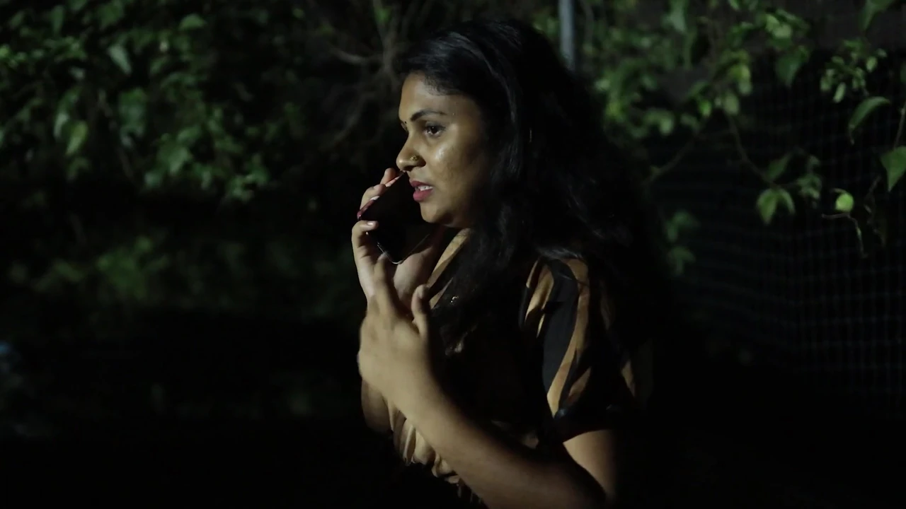 Terrace night fuck with girl friend while her parents not in home she called her boy friend and doing hard fuck  in terrace